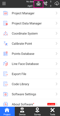 SurPad Home Screen